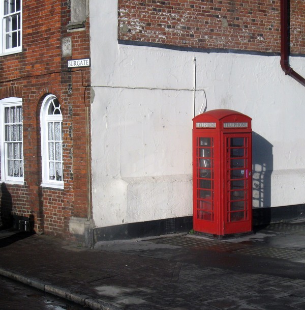 Canterbury- L'arrivée