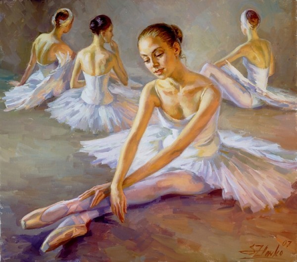 Danseuses en peinture