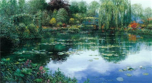 Paysage en peinture