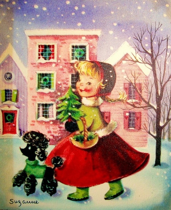 Belle illustration de Noël