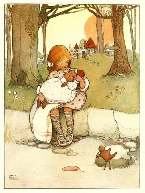 Illustration de Mabel Lucie Attwell