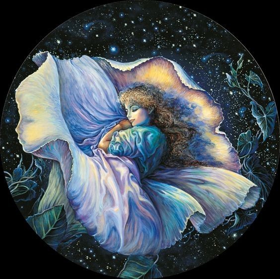 Peinture féerique de Josephine Wall