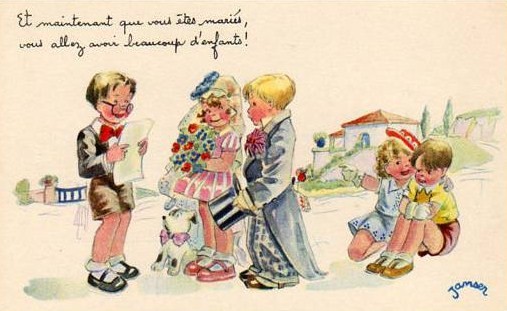 Carte enfant - Humour de Janser