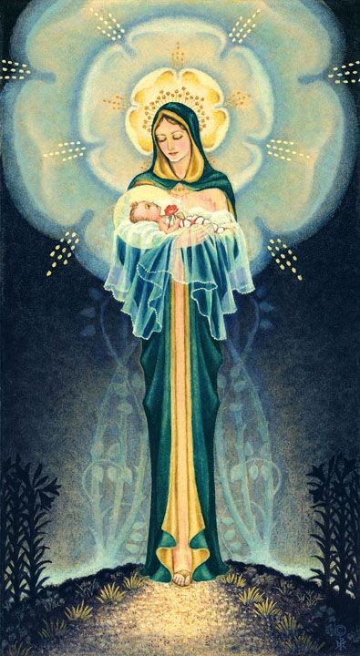 Image pieuse - La Vierge Marie
