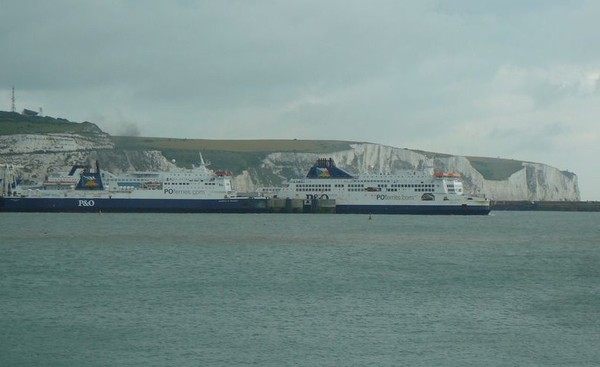 Canterbury- Le port de Douvres