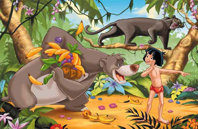 Le livre de la jungle(Disney)