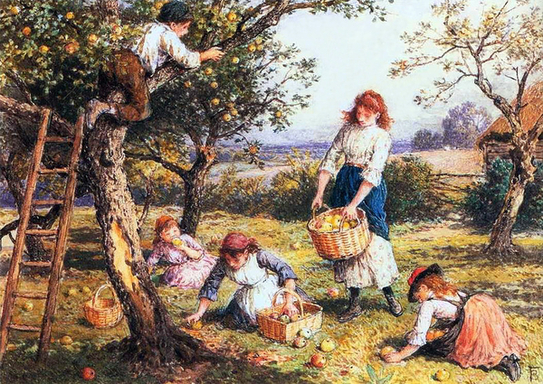 Peinture de Myles Birket Foster