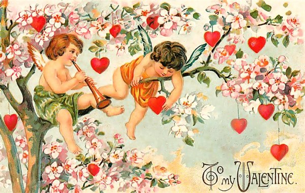 Cartes anciennes  de Saint Valentin