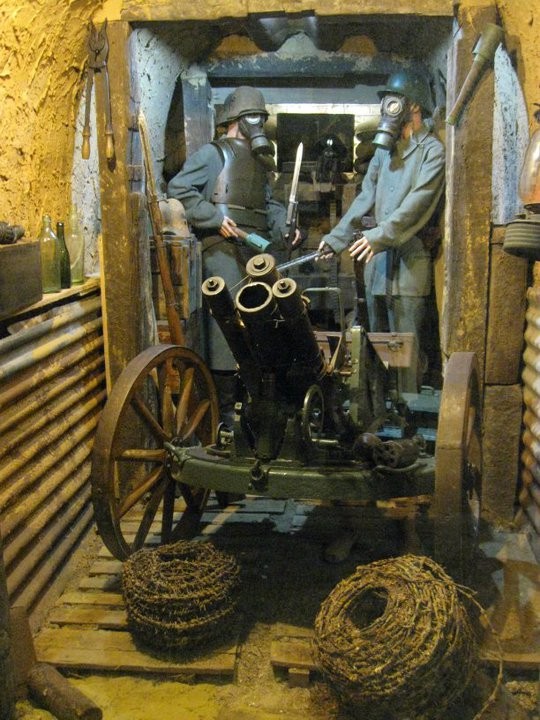 Le musée de la Somme 1916 d' Albert