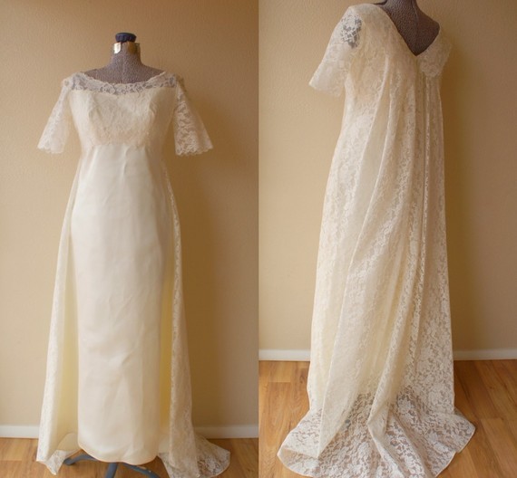 Robe de mariée d'autrefois