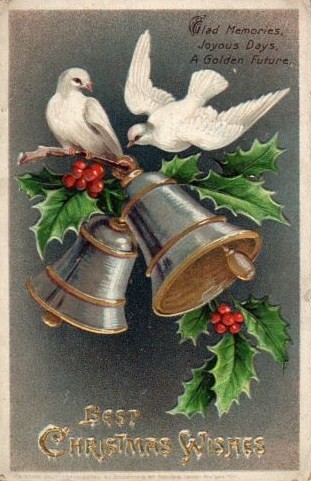 Carte ancienne de Noël