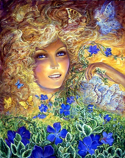 Peinture féérique de Josephine Wall