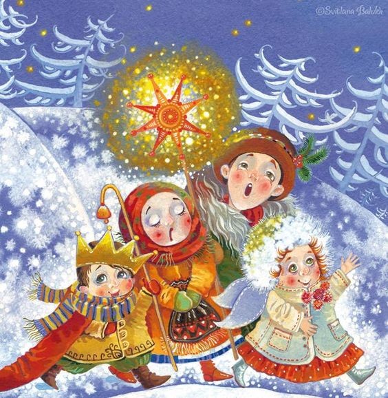 Mignonnes illustrations de Noël