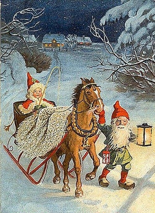 Mignonnes illustrations de Noël