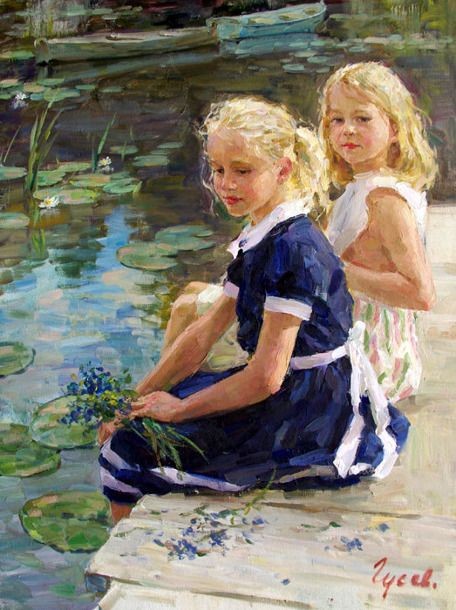 Peinture de Vladimir Gusev.