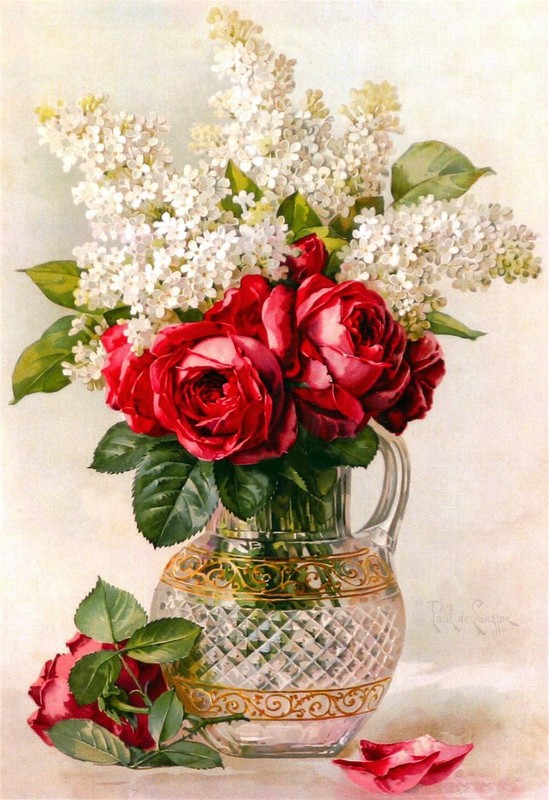 Fleurs de Paul de Longpré