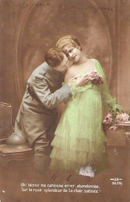  Carte ancienne-couple