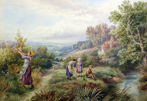 Peinture de Myles Birket Foster