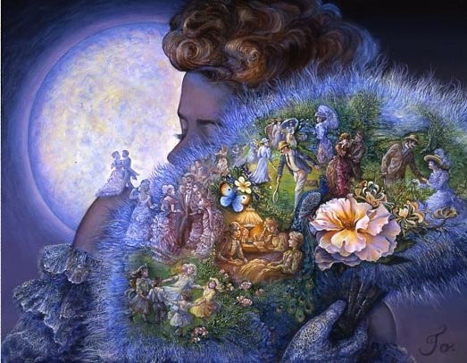 Peinture féérique de Josephine Wall