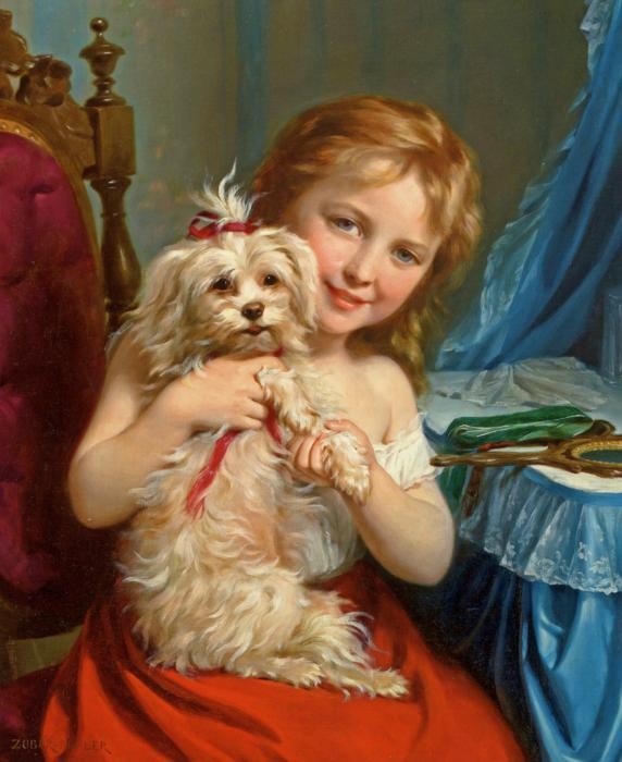 Peinture de Fritz Zuber-Buhler 