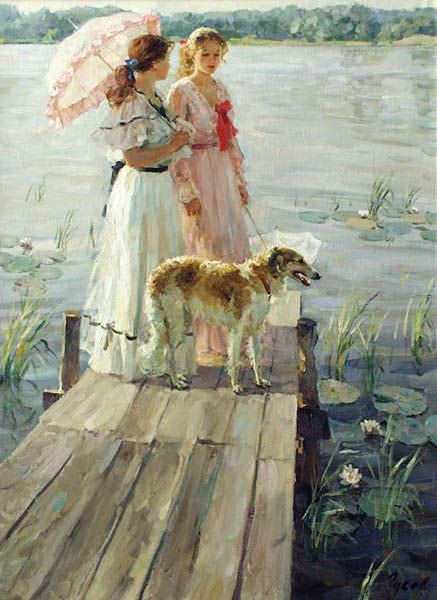 Peinture de Vladimir Gusev.