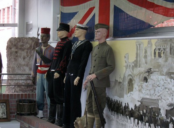 Le musée de la Somme 1916 d' Albert