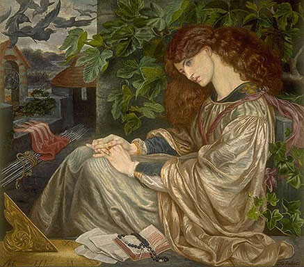 Peintre- Gabriel Rossetti