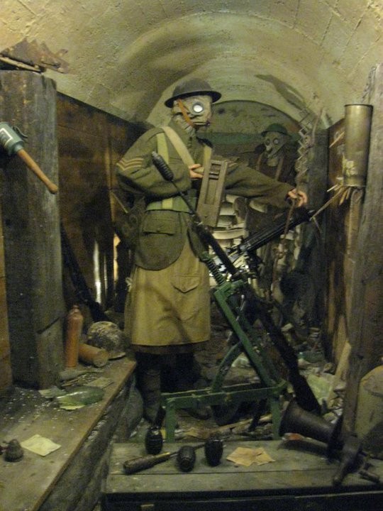 Le musée de la Somme 1916 d' Albert