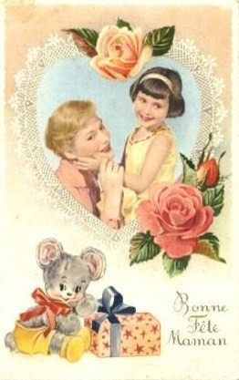 Carte  Fête des mamans