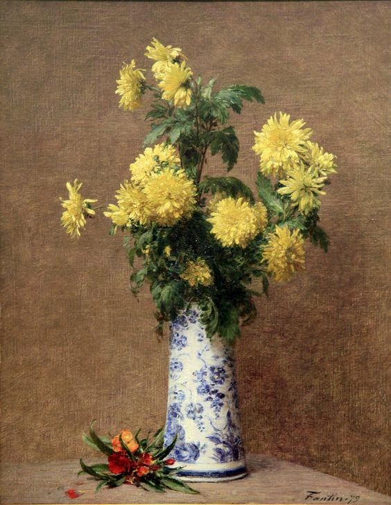 Fleurs de Henri Fantin-Latour.