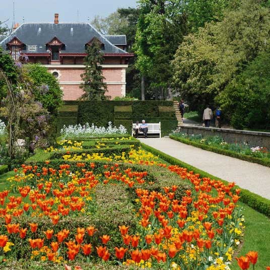 Parc et jardin  fleuris 