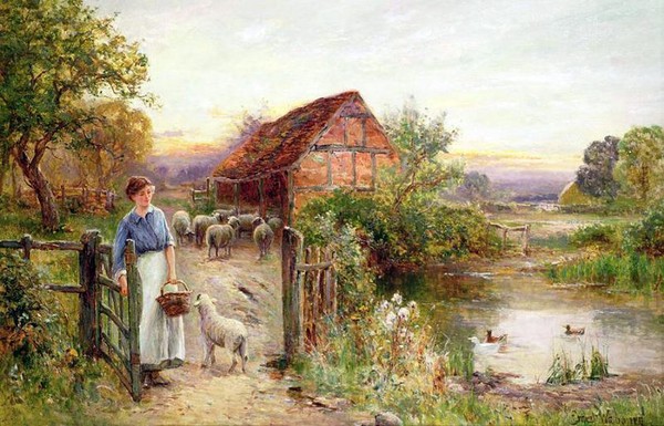 Peintre - Daniel Ridgway Knight