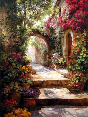 Jardin de  Paul Guy Gantner.