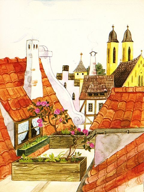 Illustration - Conte de Hans Christian Andersen