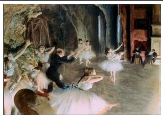 Peintre célèbre-Edgar Degas 