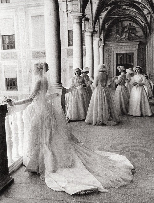 Robe de mariée d'autrefois