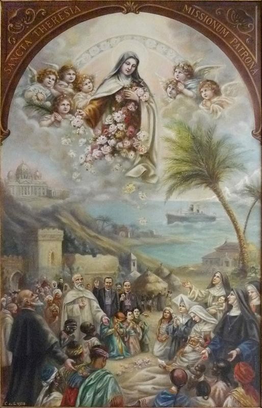 Images pieuses( Sainte Thérése de l'Enfant Jésus)