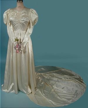 Robe de mariée d'autrefois