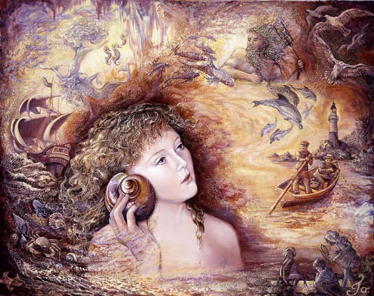 Peinture féérique de Josephine Wall