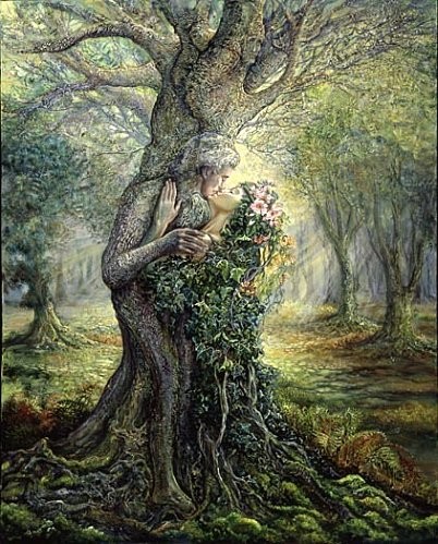 Peinture féérique de Josephine Wall