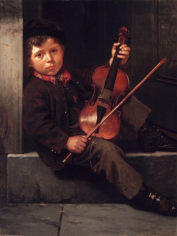 Peinture de John George Brown