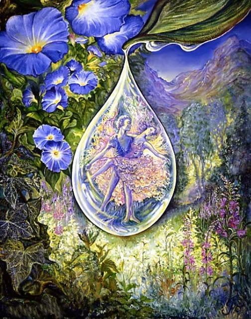 Peinture féerique de Josephine Wall