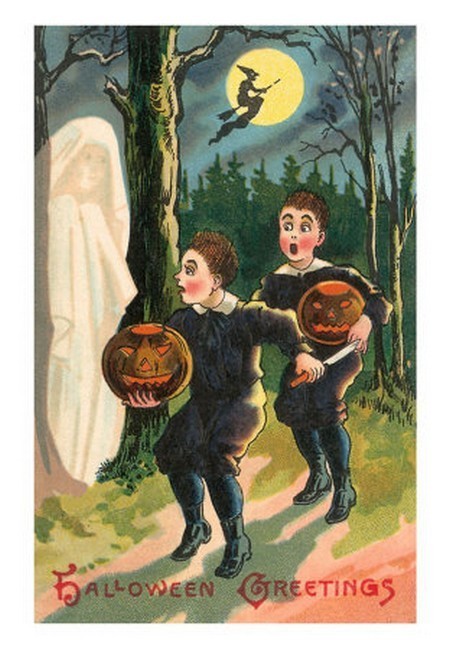 Cartes anciennes - Halloween