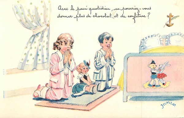 Carte enfant - Humour de Janser