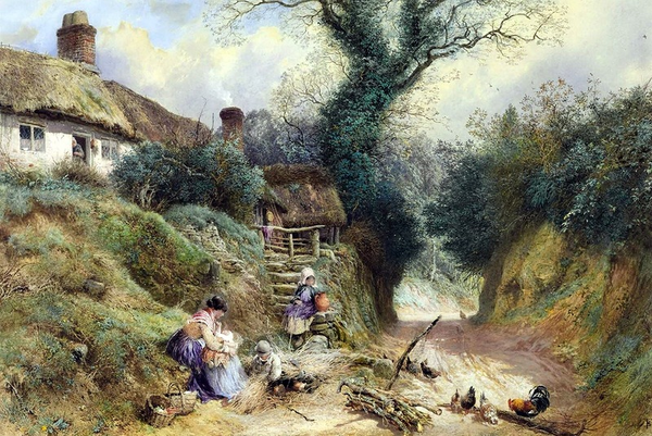 Peinture de Myles Birket Foster