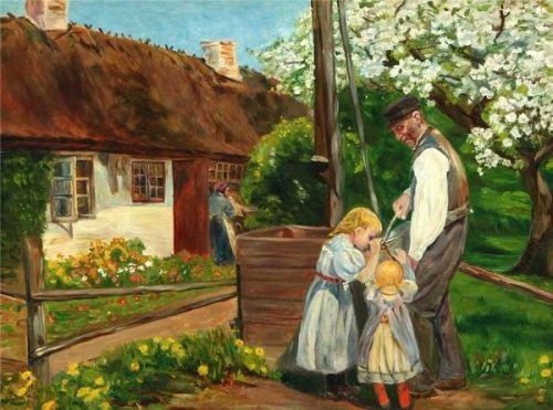 Peinture de Hans Andersen Brendekilde