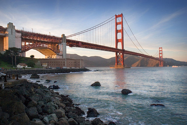 Le Golden Gate Bridge- Californie 