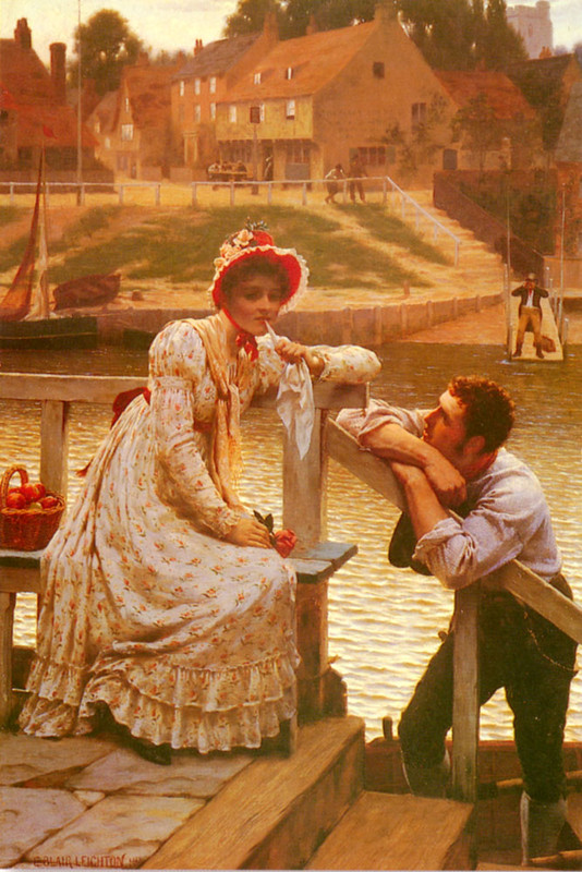 Peinture de Edmund Blair Leighton