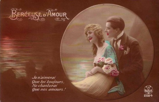 Carte ancienne -Saint Valentin