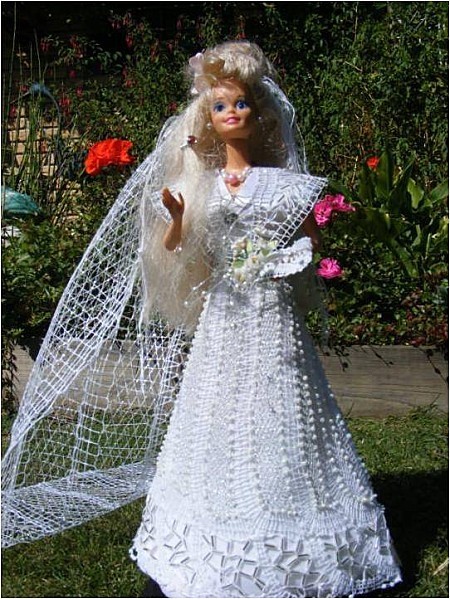 Poupée mariée